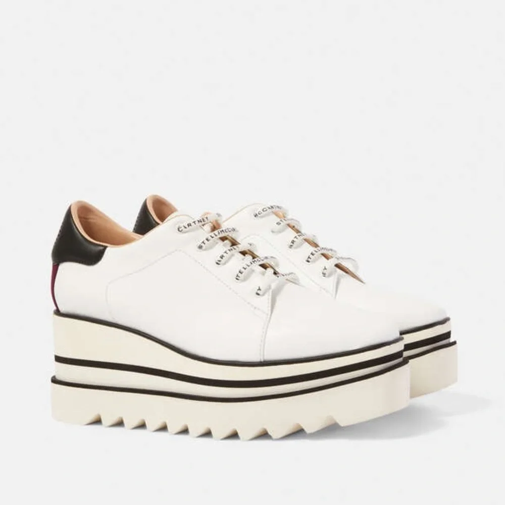 Stella McCartney White “Elyse” Sneakers - Picture 2 of 15